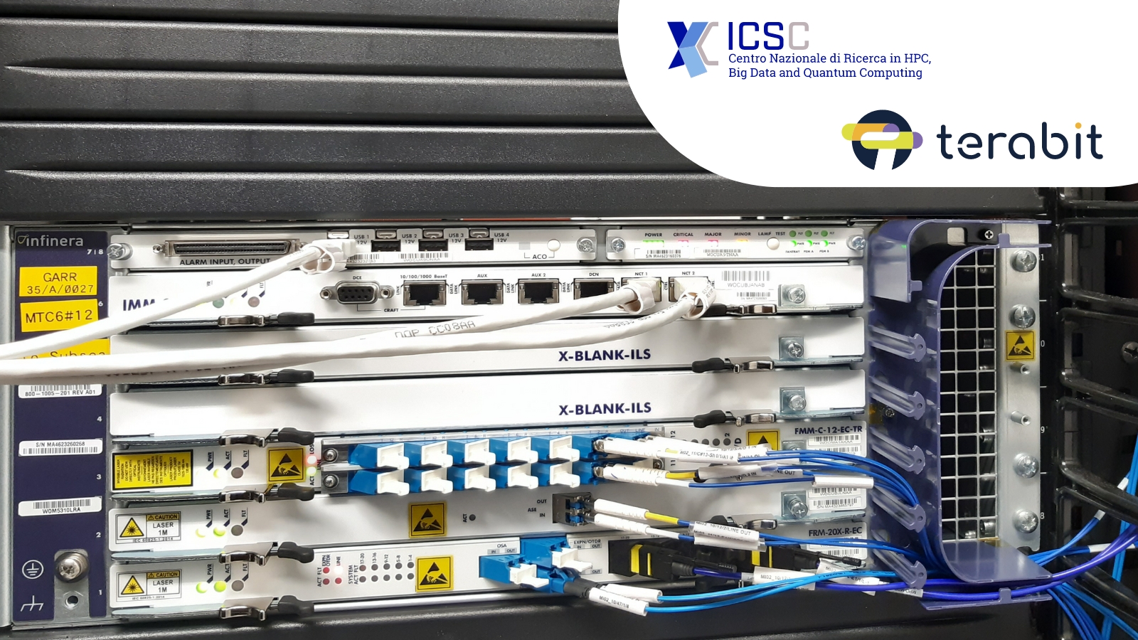 Apparato ottico rete GARR-T