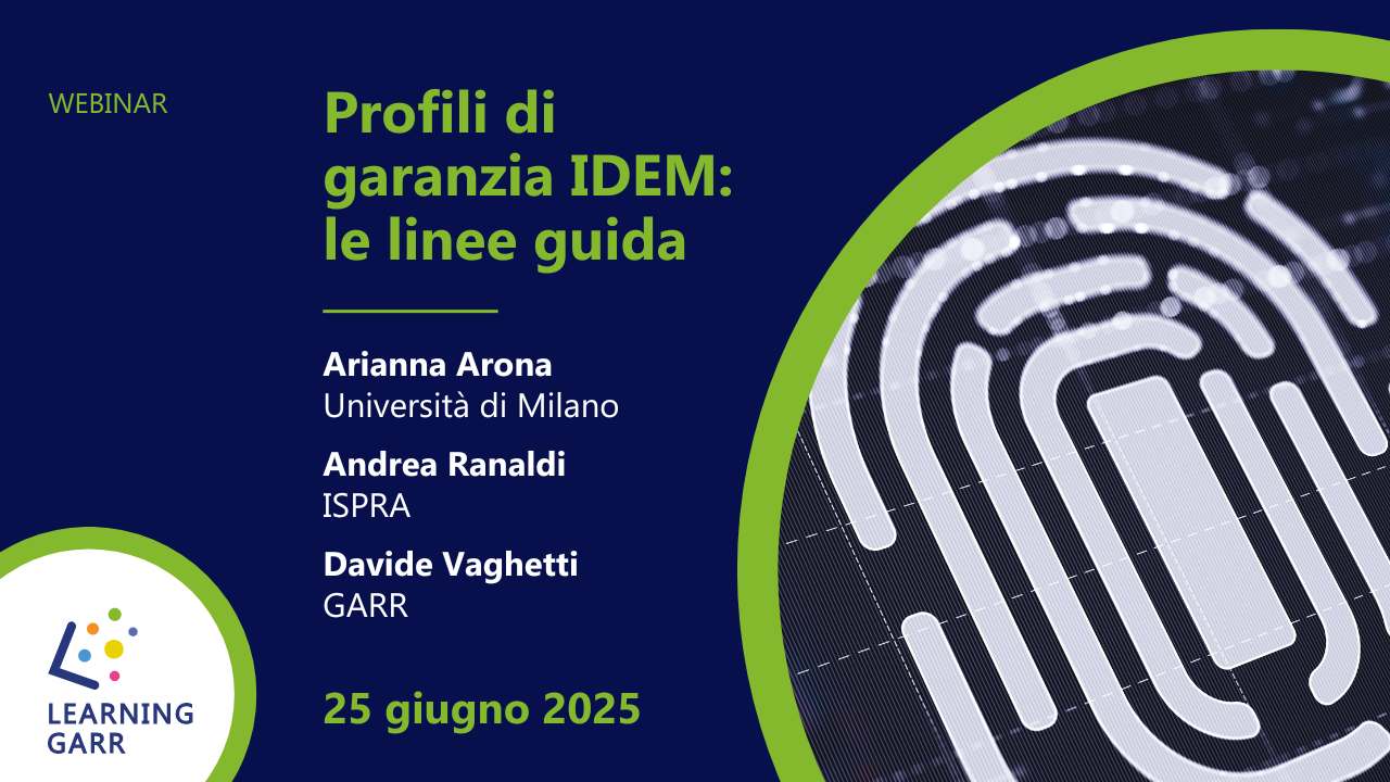 Profili di garanzia IDEM, le linee guida