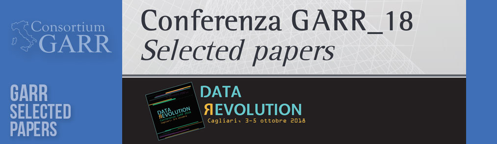 Pubblicati i Selected Papers della Conferenza GARR 2018