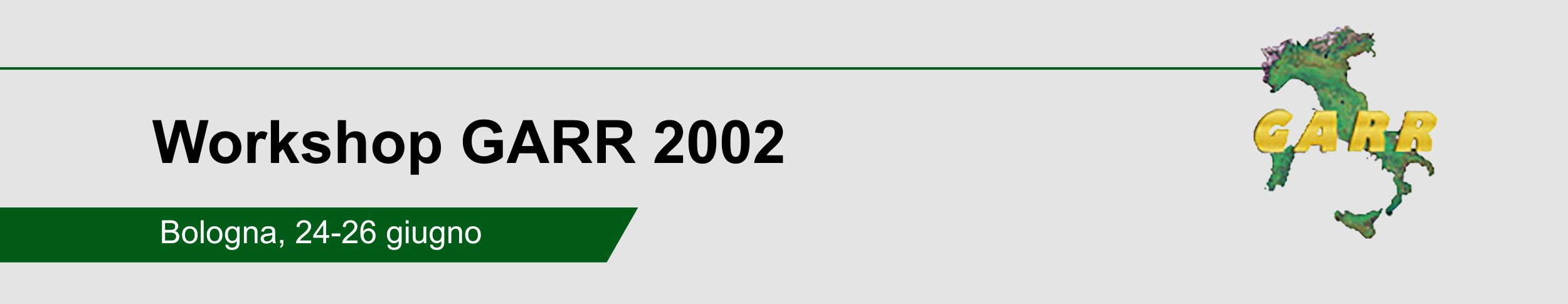 Workshop GARR 2002