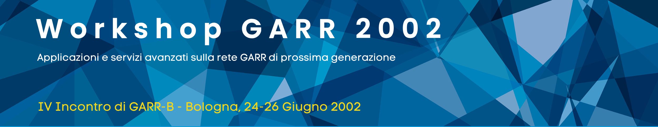 Workshop GARR 2002