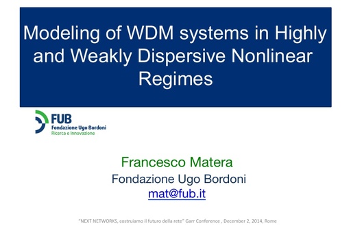 Ws14 - Presentazione - F. Matera - 1