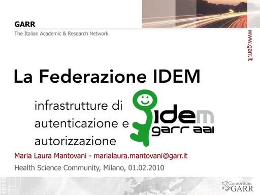 La Federazione IDEM -  Mantovani