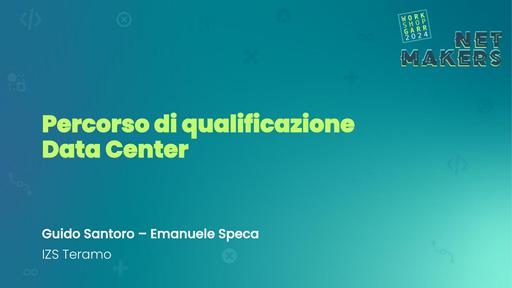 Workshop GARR 2024 - presentazione - Santoro