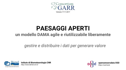 Conferenza GARR 2017 - Presentazione - Corsato