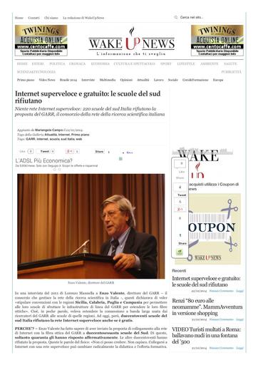 22 Ottobre 2014 - Wake Up News