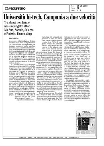 05 Maggio 2008 - IlMattino