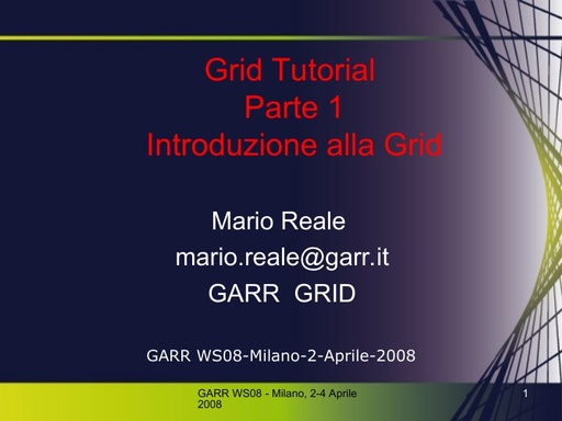 Ws08 - Presentazione - Reale - Tutorial parte 1