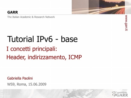 Ws09 - Presentazione - Paolini - Tutorial 1