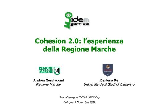 III Convegno IDEM - Presentazione - Sergiacomi A. - Re B.