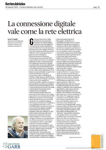 26 agosto 2024 - Corriere Adriatico