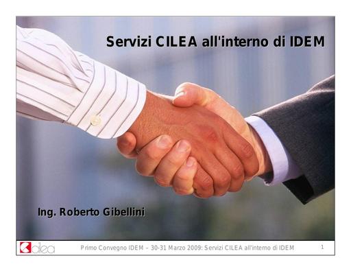 I Convegno IDEM - Presentazione - Gibellini