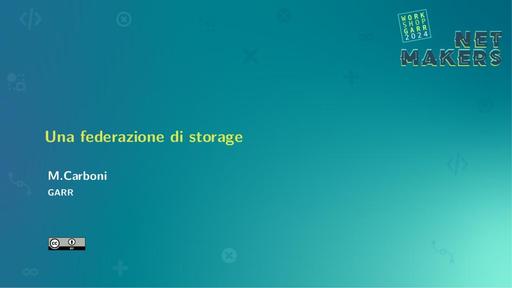 Workshop GARR 2024 - presentazione - Carboni-1