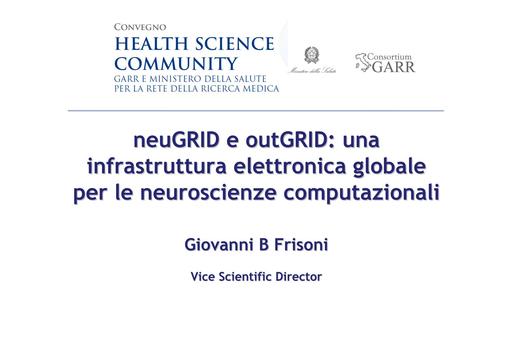 neuGRID e outGRID - Frisoni