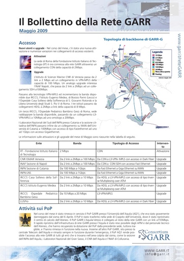BollettinoRete 002 Maggio 2009