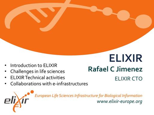 Elixir - Rafael C Jimenez - e-irg meeting 2014