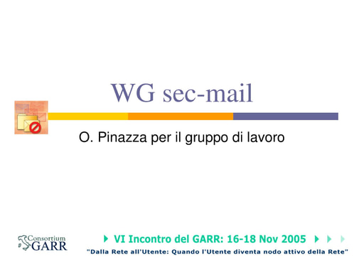 Ws06 - Presentazione - Pinazza