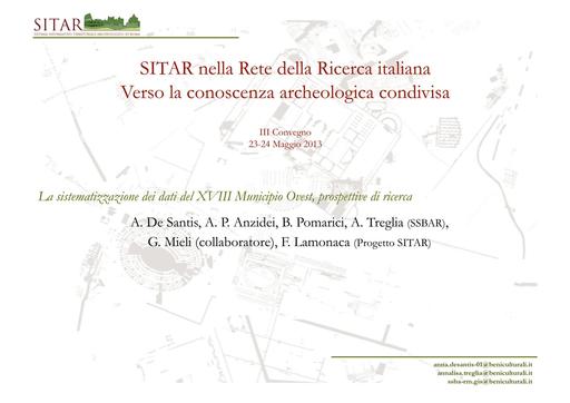 Sitar13 - Presentazione - De Santis