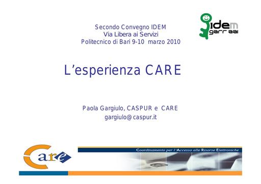 II Convegno IDEM - Presentazione - Gargiulo