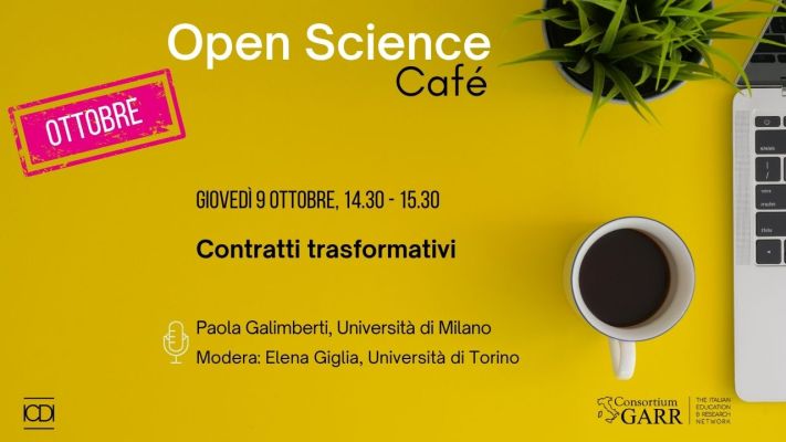Open Science Café: Contratti trasformativi