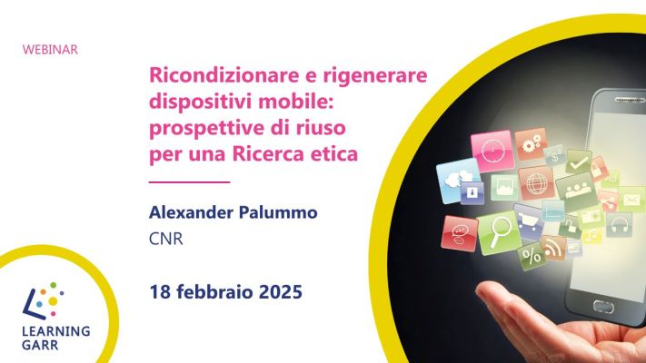 Ricondizionare e rigenerare dispositivi mobile: prospettive di riuso per una Ricerca etica