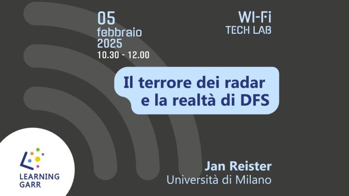 Il terrore dei radar e la realtà di DFS