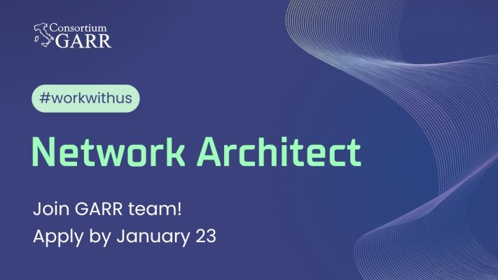 Job Opportunity: we are looking for a Network Architect in Rome