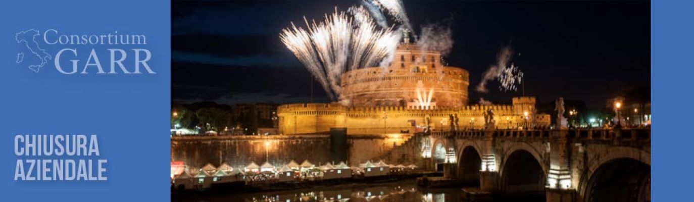 Chiusura degli uffici del GARR per la festivita' del 29 giugno