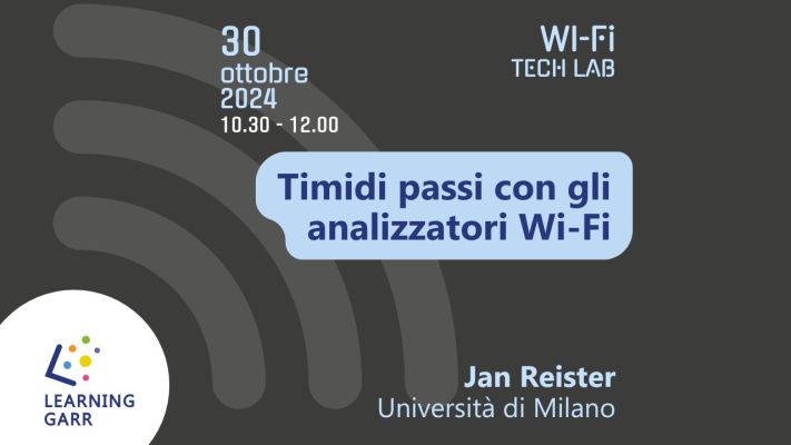 Timidi passi con gli analizzatori Wi-Fi