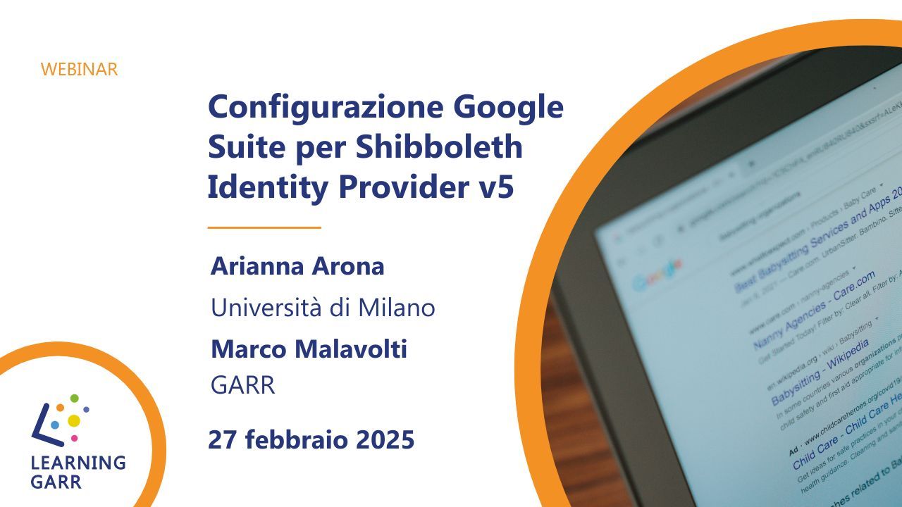 Configurazione Google Suite per Shibboleth Identity Provider v5